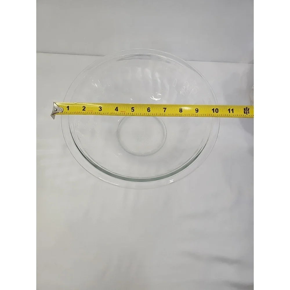 PYREX #325 VTG 1975 Clear Mixing Bowl‎ - 2.5L - Made in USA Glass -Used